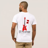 Mannen orkaan T-shirt (Achterkant volledig)