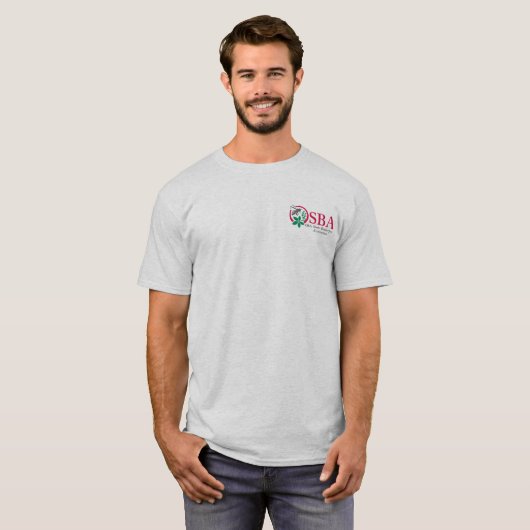 Mannen OSBA T-Shirt (Voorkant volledig)
