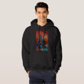Mannen overhemd I Hoodie (Voorkant volledig)
