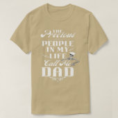 Mannen pa-afbeelding met skelet maakt grappige da t-shirt (Design voorkant)