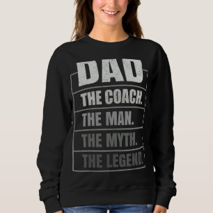 Mannen Pap De Coach Het Man Mythe De Legende Coach Trui