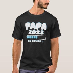 Mannen pap Lading in wording 2023 Voor de toekomst T-shirt