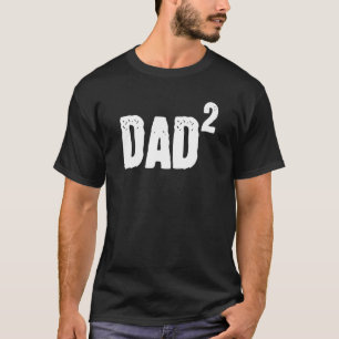 Mannen pap pap 2 voor Vaderdag 2022 T-shirt