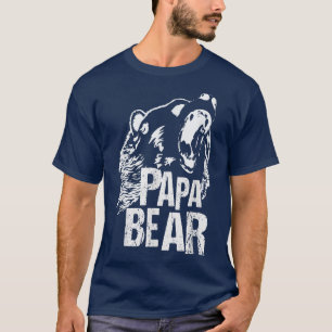 Mannen Papa Beer Beste vader Vaderdag Vader T-shirt