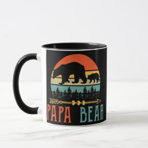 Mannen Papa Beer Papa Funny Mannen vaderdag Gift Mok