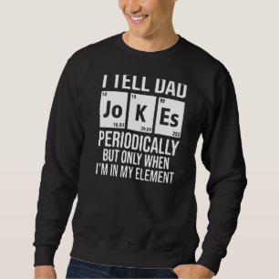 Mannen papa, ik vertel papa Jokes geregeld vaders Trui