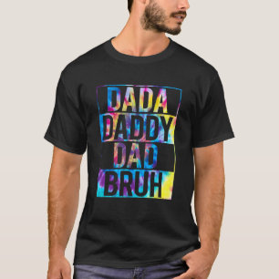 Mannen papa papa pappa bruh vaders dag  geloof t-shirt