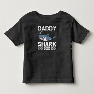 Mannen Papa Shark T-Shirt Doo Doo De haaienfamilie