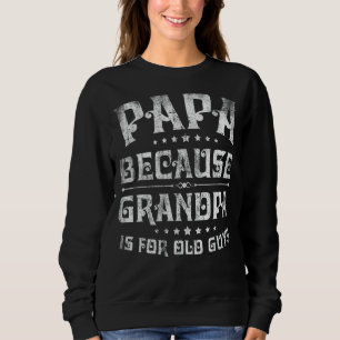 Mannen papa's omdat opa voor bejaarde jongens is g trui