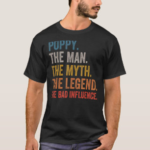 Mannen papaver het Man de mythe de legende het sle T-shirt