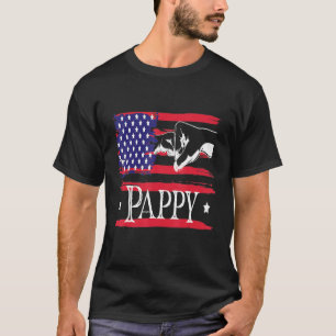 Mannen papaver t-shirt