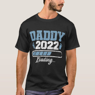 Mannen pappa 2022 Zwangerschap Voor de eerste keer T-shirt