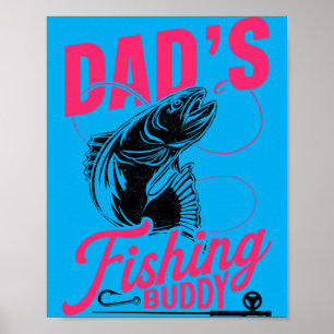 Mannen Pappas Visvriend Visser Vrienden Visser Poster