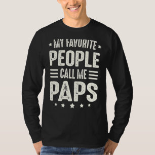 Mannen paps vaders dag voor mannen mijn favoriete t-shirt