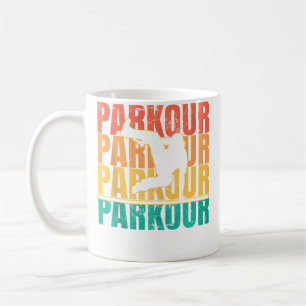Mannen Parkour Freerunning Koffiemok
