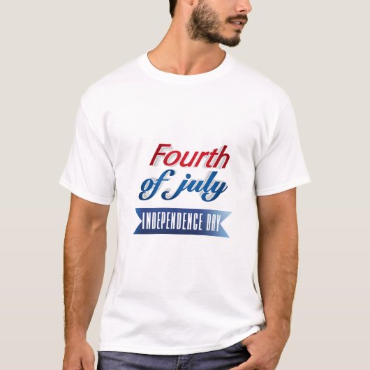 Mannen Patriotic T-shirt (Voorkant)