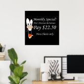 Mannen Pedicure Poster (Thuiskantoor)