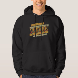 Mannen Pepere Retro Stepdad Stepfather Hoodie