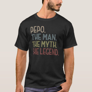 Mannen Pepo van kleinkinderen Mannen Funny Pepo My T-shirt