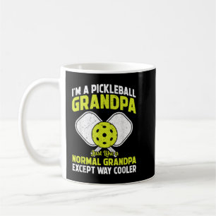 Mannen Pickleball Grandpa Funny Pickleball Player  Koffiemok