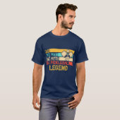 Mannen Pickleball Pap Pickleball Player Funny Day T-shirt (Voorkant volledig)