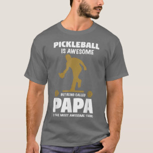 Mannen Pickleball voor een trotse grootvader genaa T-shirt