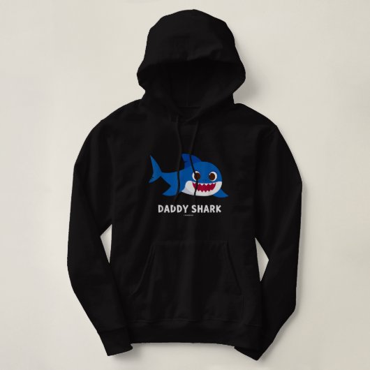 Mannen Pinkfong Papa Shark Officiële kopie Hoodie (Design voorkant)