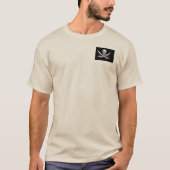 Mannen Pirate Skull T T-shirt (Voorkant)