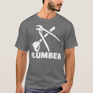 Mannen Plumber T-shirt
