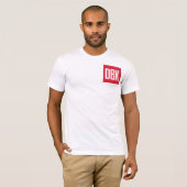 Mannen Pocket T-Shirt (Voorkant volledig)