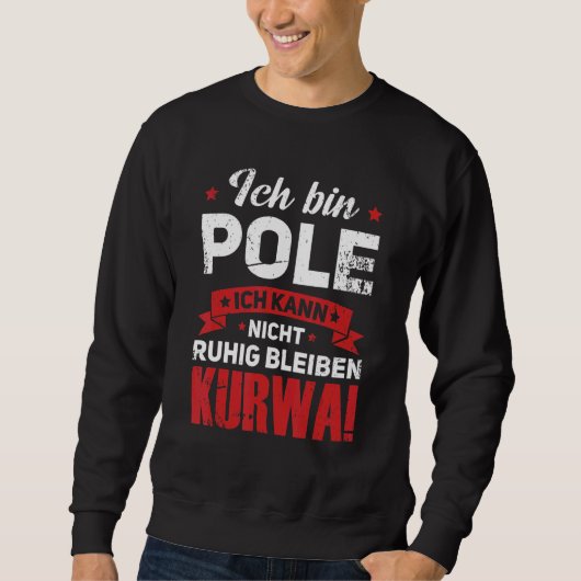 Mannen Polen Trui (Voorkant)