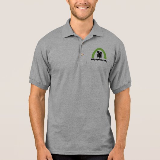 Mannen Polo Shirt (Voorkant)