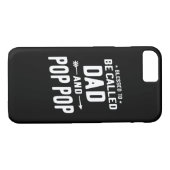 Mannen Pop-Pop vaders genoemd Case-Mate iPhone Case (Achterkant (Horizontaal))