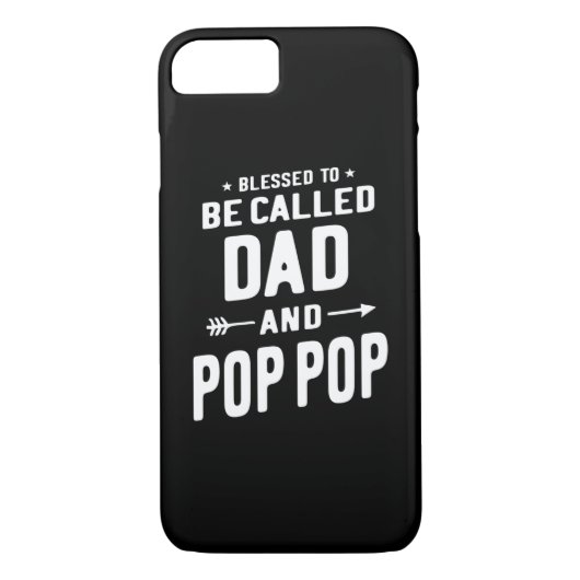 Mannen Pop-Pop vaders genoemd Case-Mate iPhone Case (Achterkant)