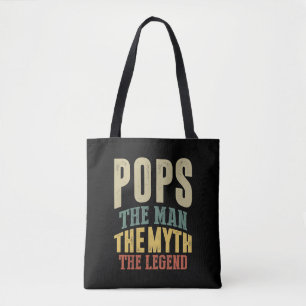 Mannen Poppen Het Man Myth Legend Father Gift Draagtas