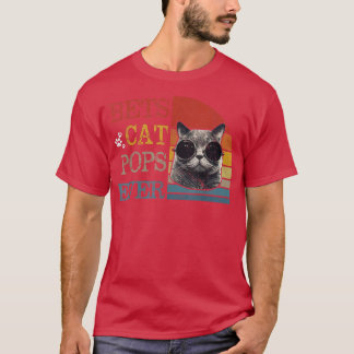 Mannen Poppen met beste kat ooit Funny Cat Poppen T-shirt