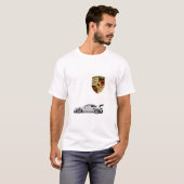 Mannen Porsche T-shirt (Voorkant volledig)