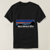 Mannen post Antarctica McMurdo, US Antarctic Prog T-shirt (Design voorkant)