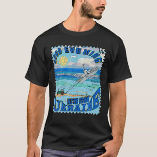 Mannen postzegel - Oekraïense landbouwers Stealing T-shirt