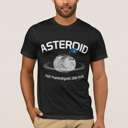 Mannen Pranvera Asterioa Canvas T-shirt (Voorkant)