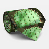 Mannen Prickly Pear in Cartoon Stropdas (Opgerold)