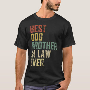 Mannen priester dag beste dog broer in wet ooit vi t-shirt