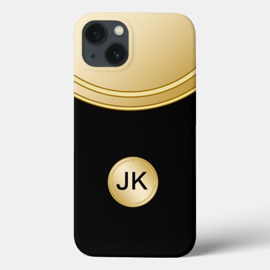 Mannen professioneel monogram Case-Mate iPhone case (Achterkant)