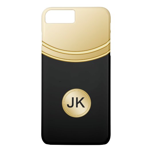 Mannen professioneel monogram Case-Mate iPhone case (Achterkant)