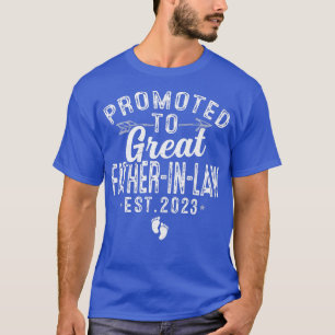 Mannen promoot naar grote FatherInLaw Est T-shirt