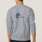 Mannen Pullover Sweatshirt. Dubbelzijdige Design. (Achterkant)