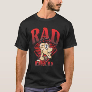 Mannen Rad Papa Classic 90s Beste Papa Papa T-shirt