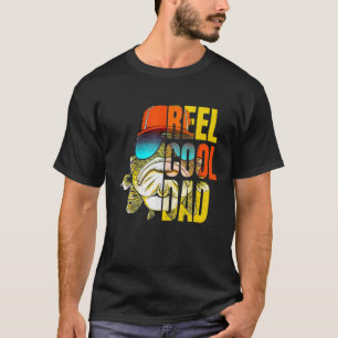 Mannen Reel Cool Dad Funny Vist papa Fisherman F T-shirt