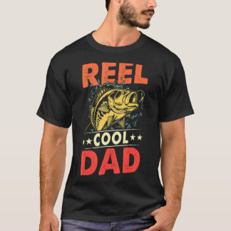 Mannen Reel Cool Dad Vist papa 2022 T-shirt