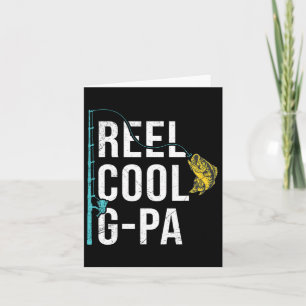 Mannen Reel Cool G-pa Gevist Shirt Grappig Opa Fa Kaart